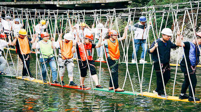 终南山寨·峡谷运动乐园项目体验（部分项目展示）