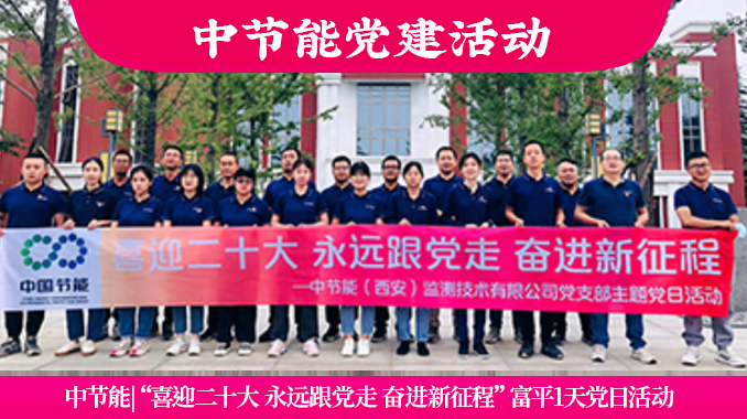 中节能|“喜迎二十大 永远跟党走 奋进新征程”富平1天党日活动